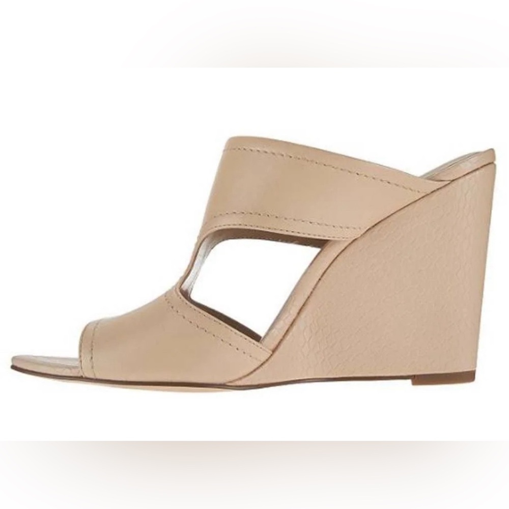 H BY HALSTON - Genuine Leather Holly Mules